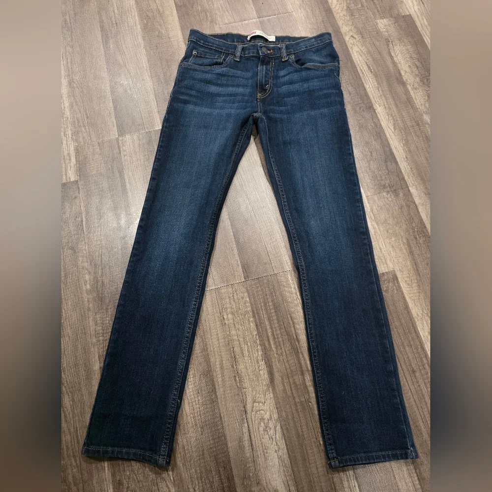 LEVIS 510 SKINNY DARK BLUE JEANS 28 X 28 Western Rancher Classy